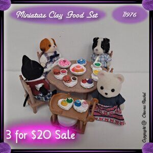 11-Piece White Dessert Glued-Together Set